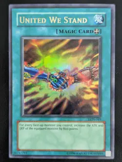 Gemeinsam sind wir Stark LON-049 Ultra Rare NM EN YUGIOH - Image 1
