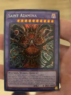 Saint Azamina 1st Ed SUDA-EN036 Yu-Gi-Oh YuGiOh Secret Rare NM - Image 1