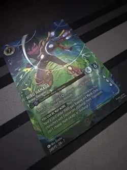 Disney Lorcana Hiro Hamada Store Championship Foil Enchanted Promo - Image 3