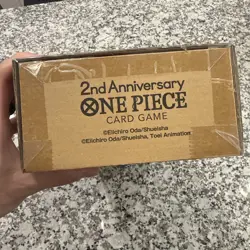 One Piece TCG Japanese 2nd Anniversary Set - (English Cards) - New + Sealed - Image 2