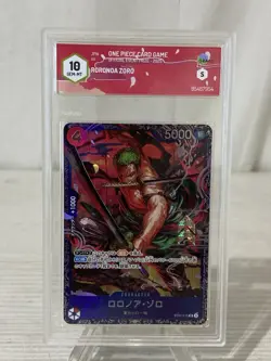 One Piece Graded card - Roronoa Zoro (Event Prize) Official ST21-015 SR - Graad - Image 1