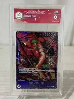 One Piece Graded card - Roronoa Zoro (Event Prize) Official ST21-015 SR - Graad - Image 4
