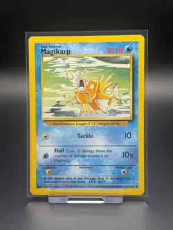 Magikarp 35/102 Base Set MP Pokemon Card TCG Vintage WOTC - Image 1