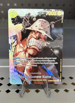 Bartholomew Kuma SP EB04-054 R One Piece Card English OP16 THE TIME OF BATTLE - Image 1