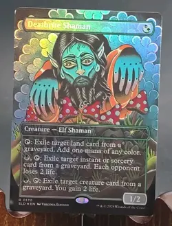 Deathrite Shaman (Rainbow Foil) Secret Lair Drop MTG Near Mint - Image 1