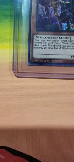 YUGIOH TCG WITCHCRAFTER HAINE MP20-EN223 PRISMATIC SECRET 1ST EDITION - Image 3