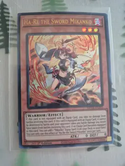 x3 Ha-Re the Sword Mikanko - MP24-EN293 - Ultra Rare YuGiOh - Image 1
