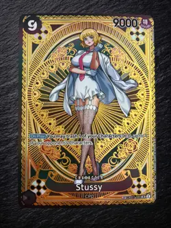 One Piece Stussy OP07-085 SR SP Special Card Alt Art Custom/Fan-Art - Image 1