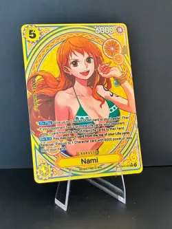 One Piece Nami EB03-053 SR Alt Art Custom/Fan-Art - Image 1