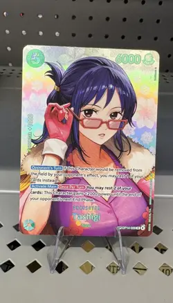 Bandai One Piece Tashigi OP14-029 OP-16 SP Rare Alt Art OP16 the time of battle - Image 1
