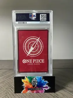 2025 One Piece Monkey D. Luffy Leader Alt Art #OP13-001 PSA 10 GEM MINT - Image 2