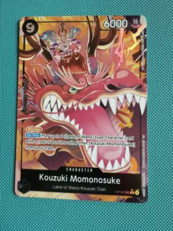 Kouzuki Momonosuke OP16-085 Alt Art SR One Piece TCG English - Image 1