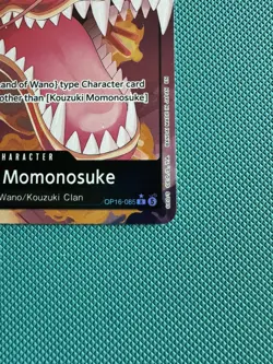 Kouzuki Momonosuke OP16-085 Alt Art SR One Piece TCG English - Image 5