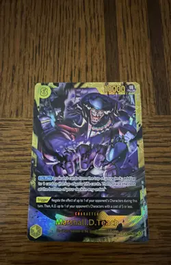 2026 One Piece Marshall.D.Teach (119) OP16-119 The Time of Battle Foil A - Image 1