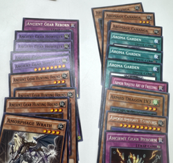Lot of 46 Yu Gi Oh TCG Cards Yugioh 3 Foil Prisma 43 common All A's & Numbers LP - Image 3
