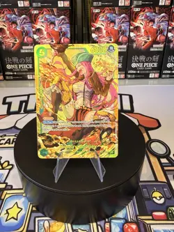 One Piece CCG Legacy of the Master Jewelry Bonney SECRET RARE OP12-118! ENGLISH - Image 1