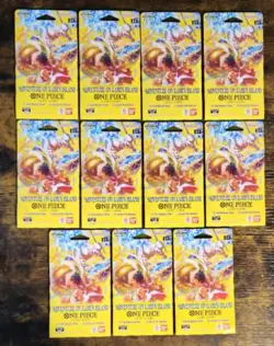 x 11 - One Piece - Adventure on Kami's Island [OP15-EB04] Sleeved Booster Pack - Image 1