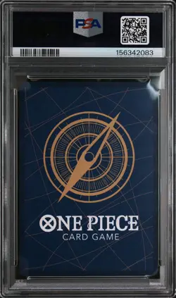 2024 One Piece EN P-043 Monkey D Luffy Convention Exclusive Foil PSA 10 - Image 2