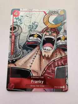 Franky ST01-010 C One Piece 25th Anniversary Promo Card Alternate Art Manga - Image 1