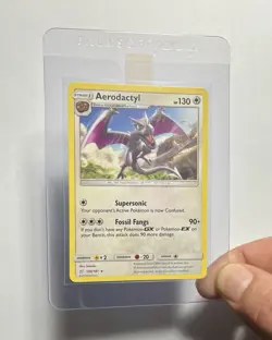 Aerodactyl 130/181 (LP) Rare Sun & Moon: Team Up 2019 Pokemon Card TCG - Image 4