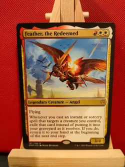 Feather, the Redeemed - War of the Spark - Rare - NM - MTG - Image 1