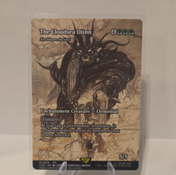 Wizards of the Coast MTG The Cloudsea Djinn M 0016 Borderless Mythic EN - Image 1