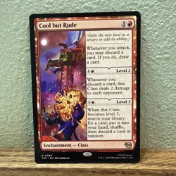 Magic: The Gathering Cool but Rude - Rare R 0089 Non Foil - NM/MINT - Image 1