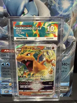 Charizard Vstar 015/100 Star Birth Pokemon Japanese PSA 10 - Image 1