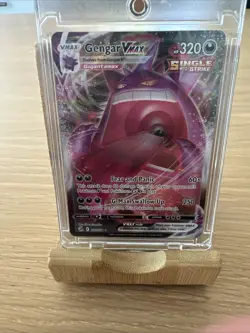 Pokemon Gengar VMAX TCG Fusion Strike Card 157/264 Near Mint - Image 1