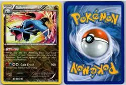 Salamence 64/101 Holo Rare Plasma Blast Pokemon Reverse Holo - Image 3