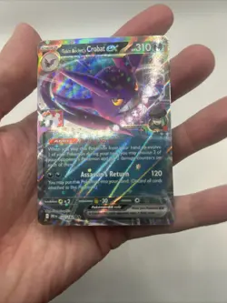 122/182 Team Rocket's Crobat ex Pokemon TCG Prize Pack Series 8 Stamped Destined - Image 4