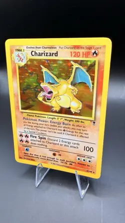 Pokemon TCG Charizard Legendary Collection Holo Rare Charizard Grail! LP-MP - Image 3