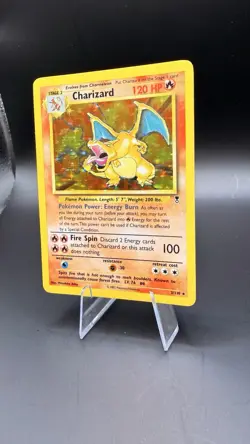 Pokemon TCG Charizard Legendary Collection Holo Rare Charizard Grail! LP-MP - Image 4
