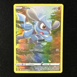 The Pokemon Company Riolu GG26/GG70 Crown Zenith Holo Full Art EN 60 HP - Image 1