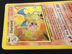 Charizard 4/102 Holo Rare Base Set Unlimited MP/HP 1999 WOTC Vintage Pokemon TCG - Image 5