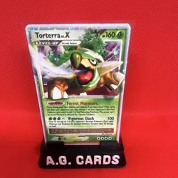 The Pokemon Company Torterra LV.X DP09 Diamond and Pearl Holo Promo 160HP ENG - Image 1