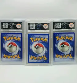 Pokemon 1999 Base Set Starter ACE 10 Bundle - Squirtle, Charmander, Bulbasaur - Image 2