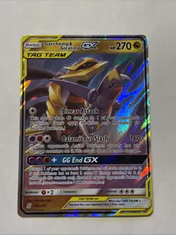 Pokemon TCG Garchomp and Giratina GX 146/236 Unified Minds - Tag Team - Image 1
