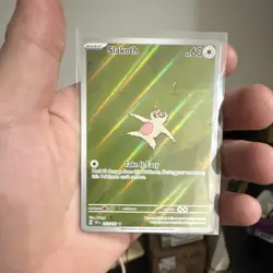 Pokemon SV08 Surging Sparks Slakoth 212/191 Illustration Rare Holo EN 60HP - Image 1
