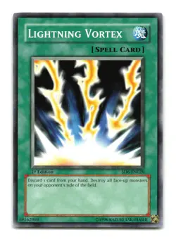 Lightning Vortex - SD6-EN028 1st Edition - YuGiOh-LP - Image 1