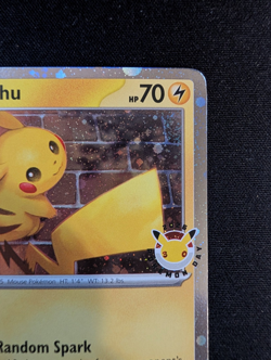 Pikachu 51/162 Stamped 2026 Pokemon Day 30th Anniversary Promo - Image 3