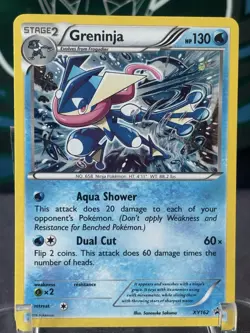 Pokemon Greninja XY Promos #162 Promo Holo LP - Image 1