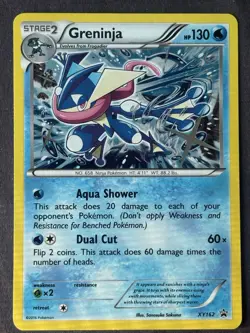 Pokemon Greninja XY Promos #162 Promo Holo LP - Image 2