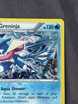 Pokemon Greninja XY Promos #162 Promo Holo LP - Image 4