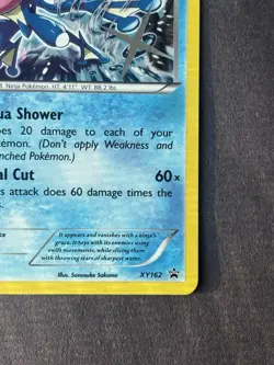 Pokemon Greninja XY Promos #162 Promo Holo LP - Image 5
