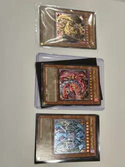 Yugioh! Sacred Beast Set. (UTR) SOI-EN001, SOI-EN002, SOI-EN003 1ST EDITION - Image 1