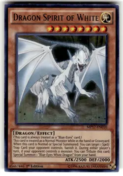 Dragon Spirit of White - MP17-EN010 - Ultra Rare - 1st Edition LP Yugioh! - Image 1