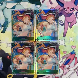 Nami OP14-031 (SR) The Azure Sea’s Seven One Piece TCG English x4 Play set - Image 1