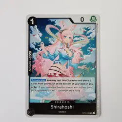 Shirahoshi - OP05-082 - Holo Rare - NM - One Piece - Awakening of the New Era - Image 1