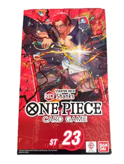 One Piece Card Game ST 23 Red Shanks Starter Deck New Sealed St23 English - Image 1